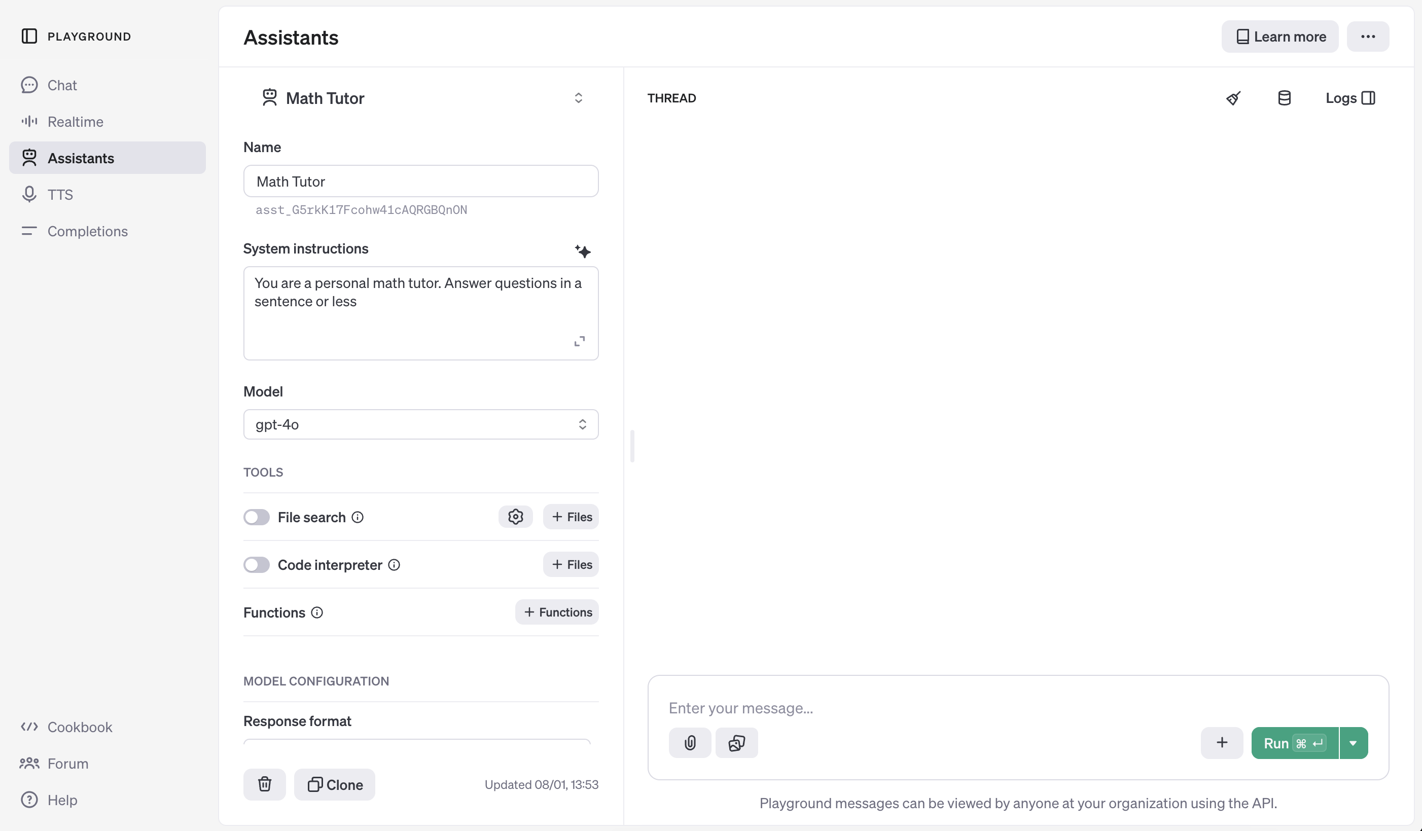 Assistants Api Overview (python Sdk) 